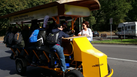 Big Bike + 15 Litres of Beer (2 Hours)