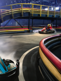 Gokart Grand Prix inomhus Barcelona